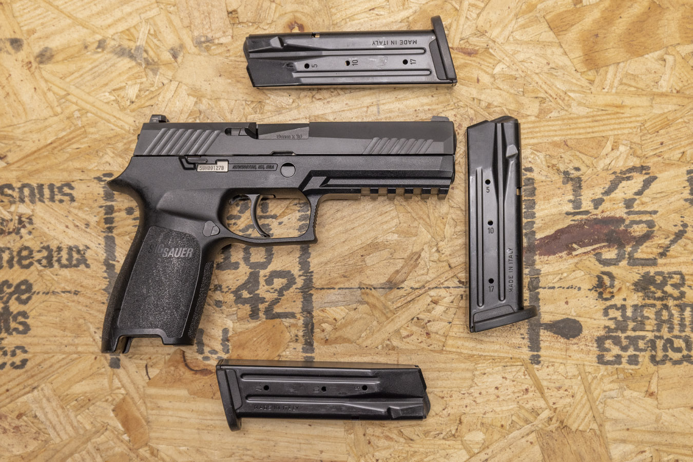 SIG SAUER P320 Full-Size 9mm Police Trade-in Pistol